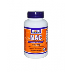 NOW FOOD NAC 600mg 100 kapsułek
